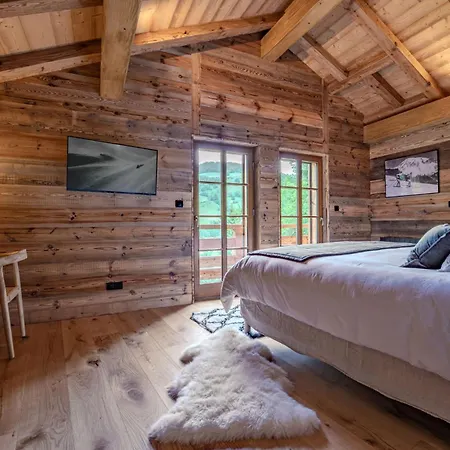 Luxurious With Sauna & Jacuzzi In With Parking シャレー メジェーヴ