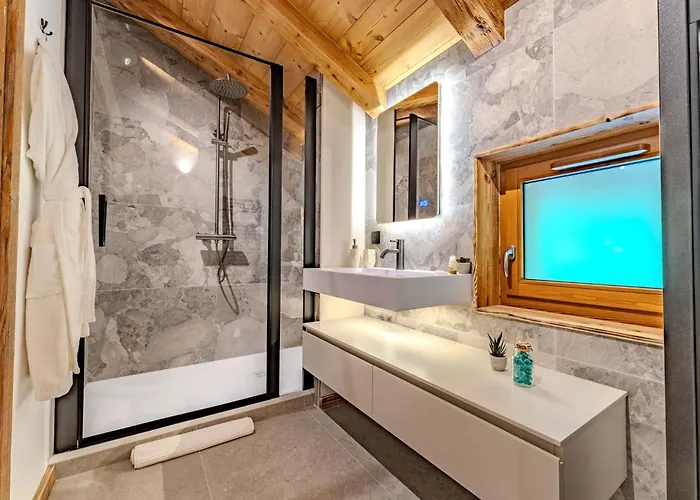 シャレー Luxurious With Sauna & Jacuzzi In With Parking *