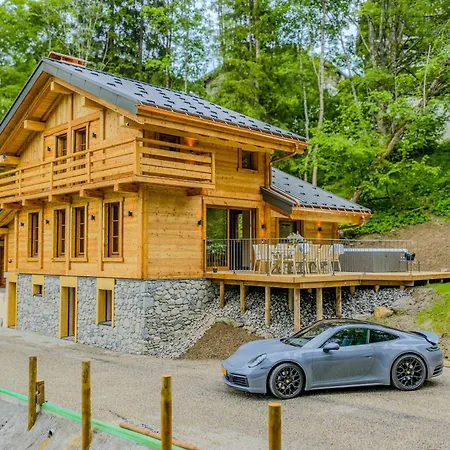 Luxurious With Sauna & Jacuzzi In With Parking * Megève