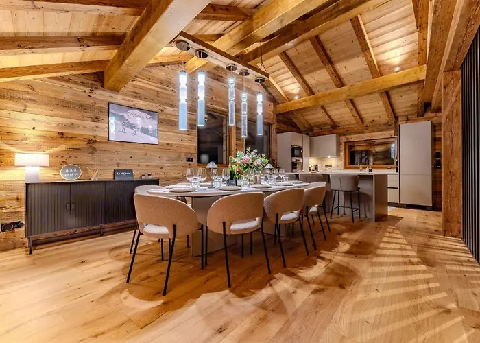 Luxurious With Sauna & Jacuzzi In With Parking * Megève