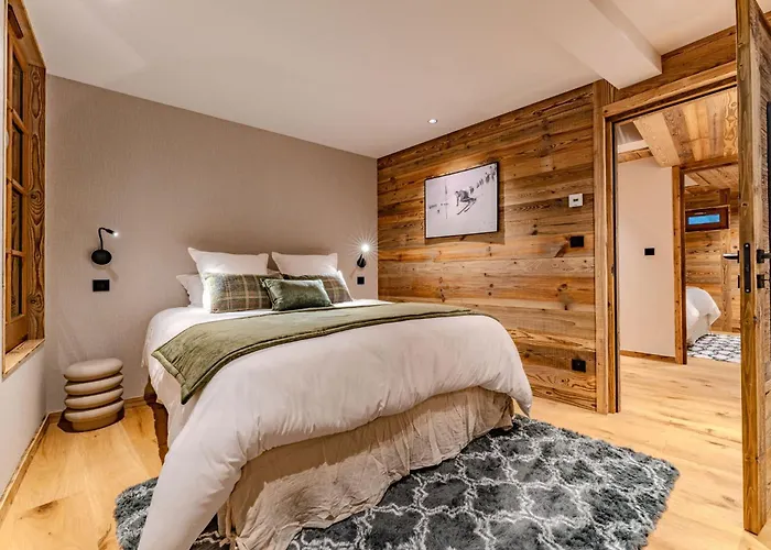 Luxurious With Sauna & Jacuzzi In With Parking * Megève