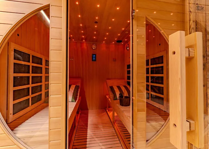 Horská chata Luxurious With Sauna & Jacuzzi In With Parking Megève